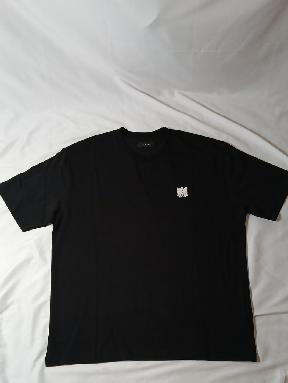 AMIRI Black Short Sleeve Logo Tee